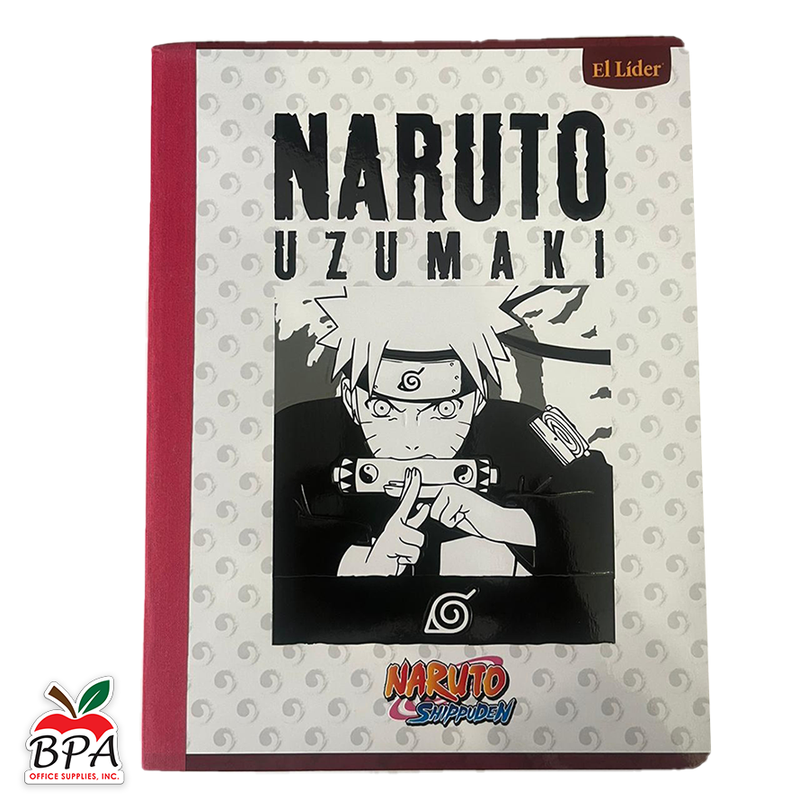 El Líder •  Libreta grande carpeta blanda "Naruto"