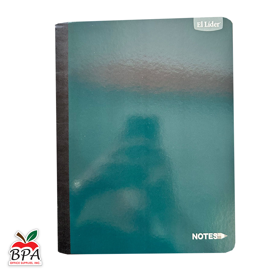 El Líder •  Libreta grande carpeta blanda "Color Notes Neon"