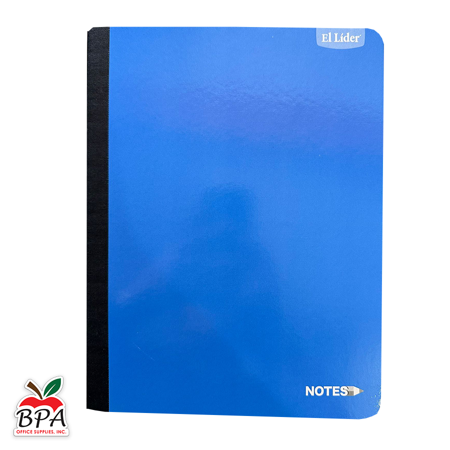 El Líder •  Libreta grande carpeta blanda "Color Notes Neon"