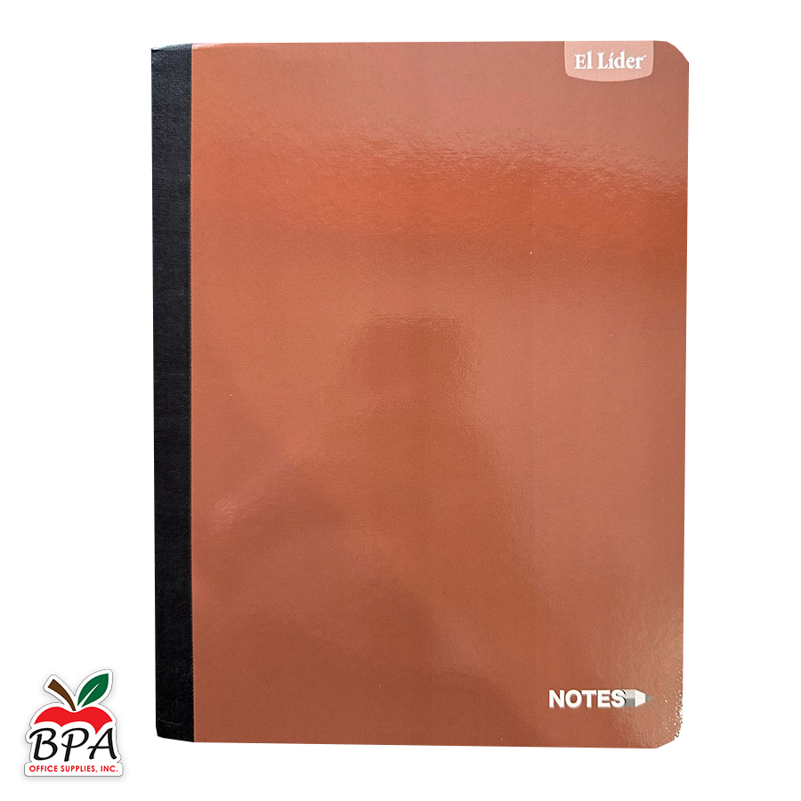 El Líder •  Libreta grande carpeta blanda "Color Notes Neon"