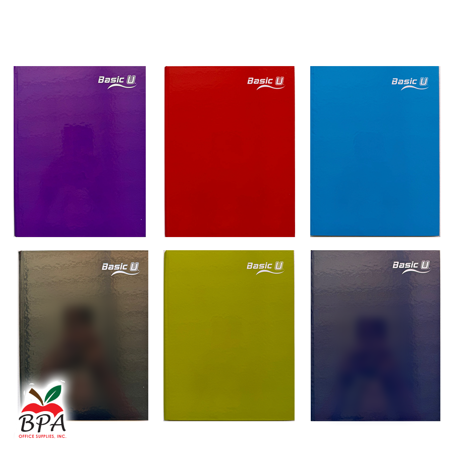 Basic U •  Libreta grande de carpeta dura: Sistema de colores 2026