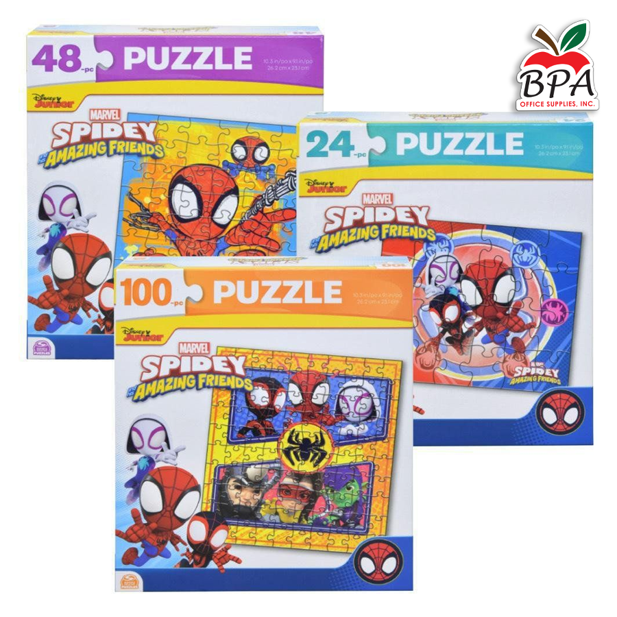 Spidey •  Rompecabezas de 24, 48 ó 100 piezas (1 unidad)