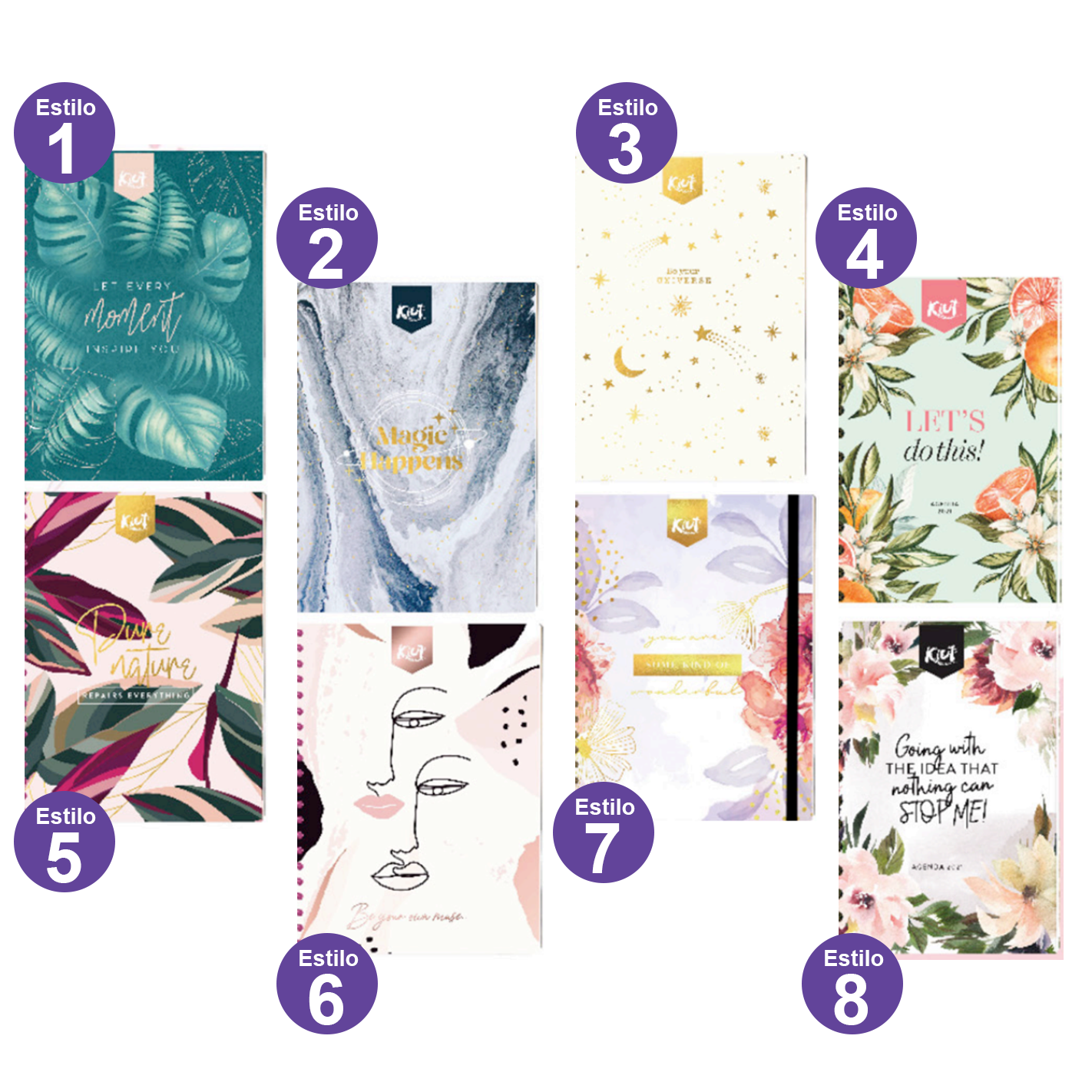 Norma • Libreta pequeña carpeta dura "Kiut - Synopsis"