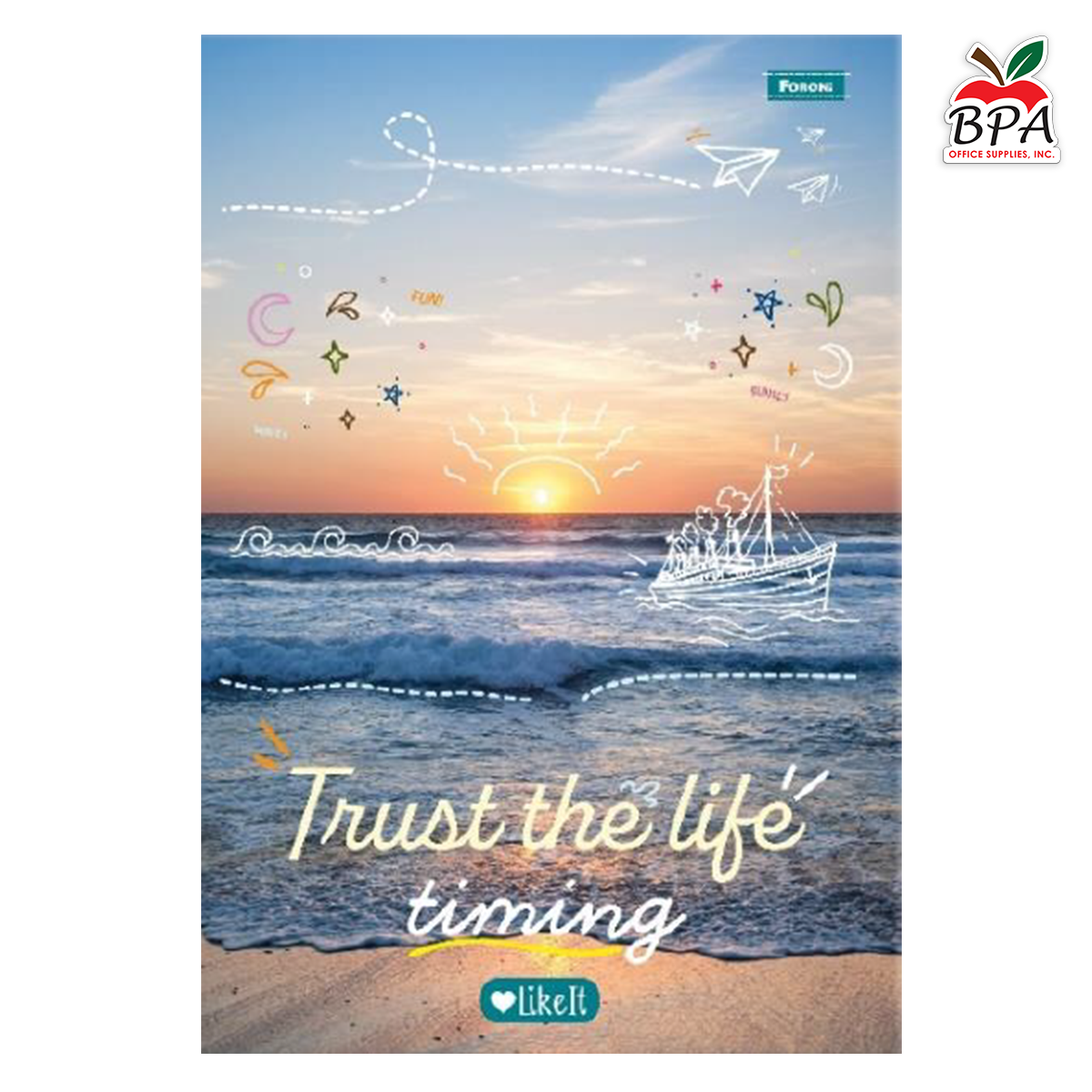 Foroni •  Libreta grande carpeta blanda "Like It - 2024"