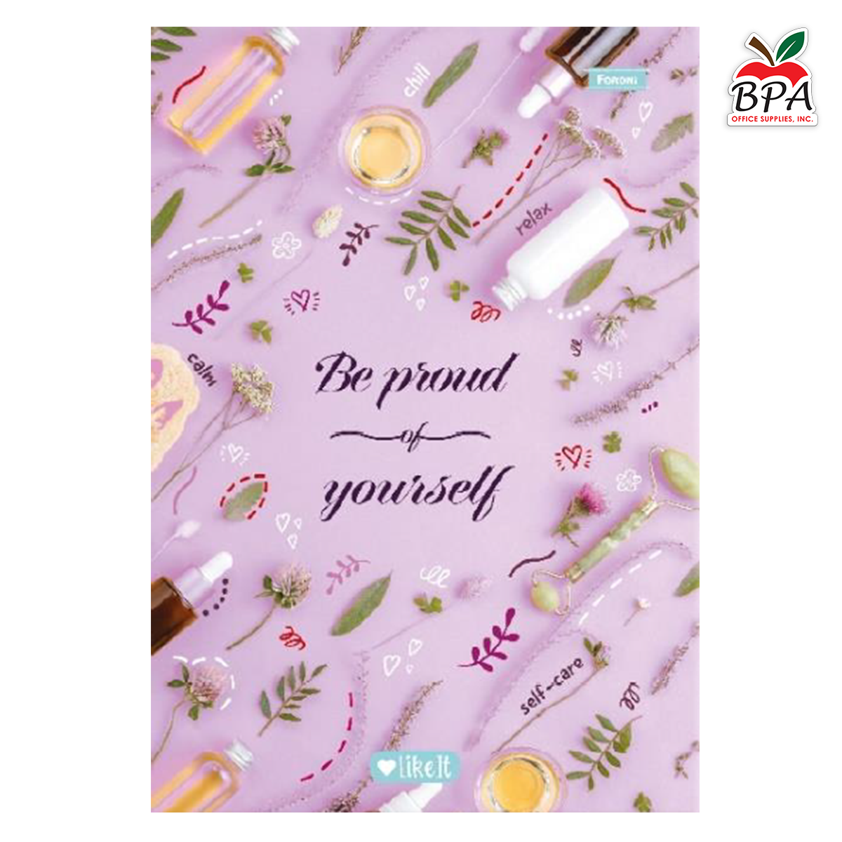 Foroni •  Libreta grande carpeta blanda "Like It - 2024"