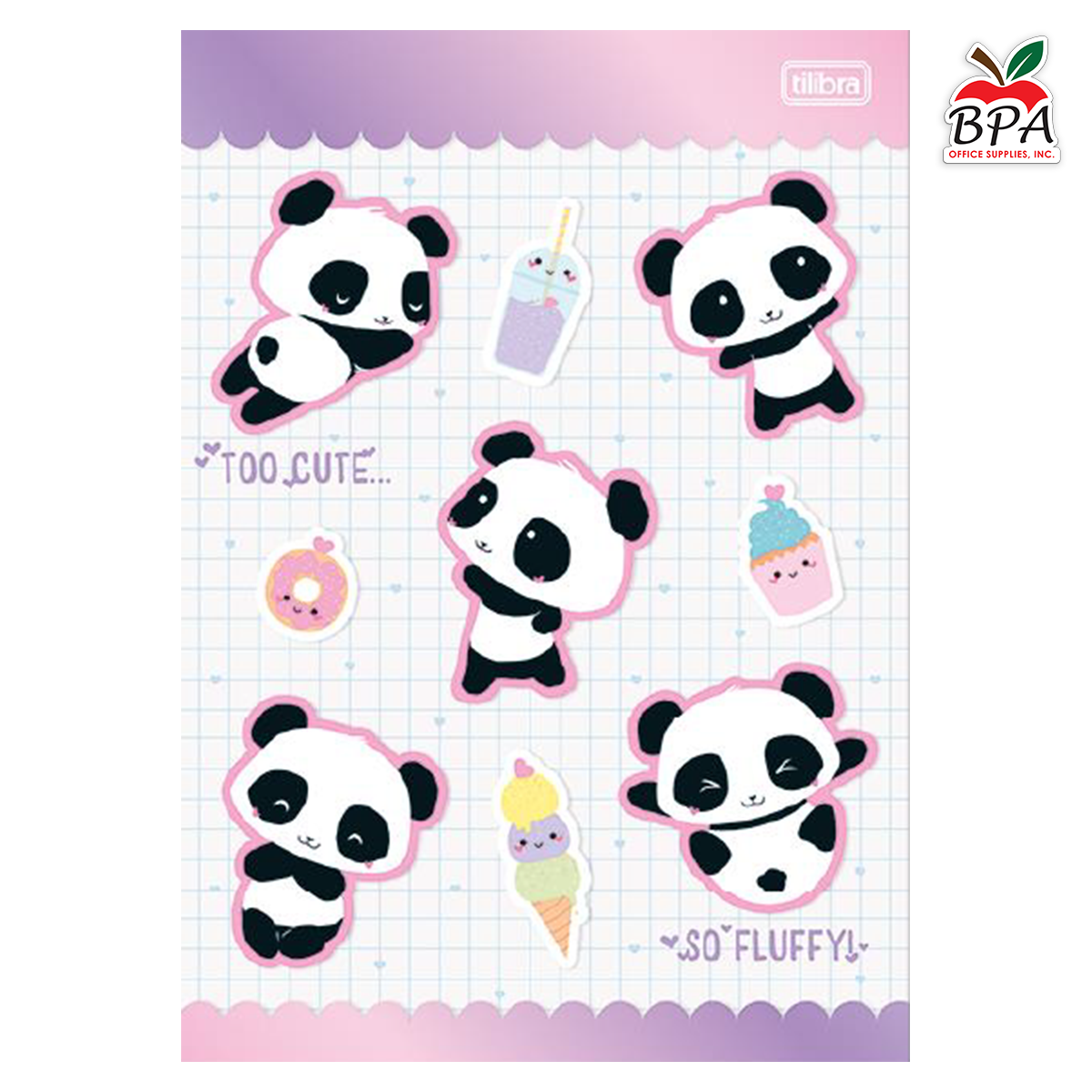 Tilibra •  Libreta grande carpeta blanda "Lovely Friend"