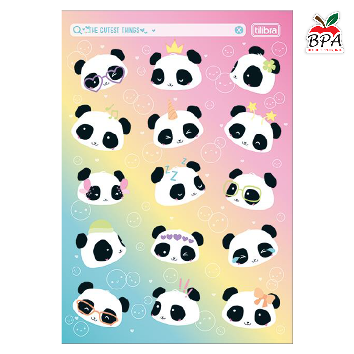 Tilibra •  Libreta grande carpeta blanda "Lovely Friend"