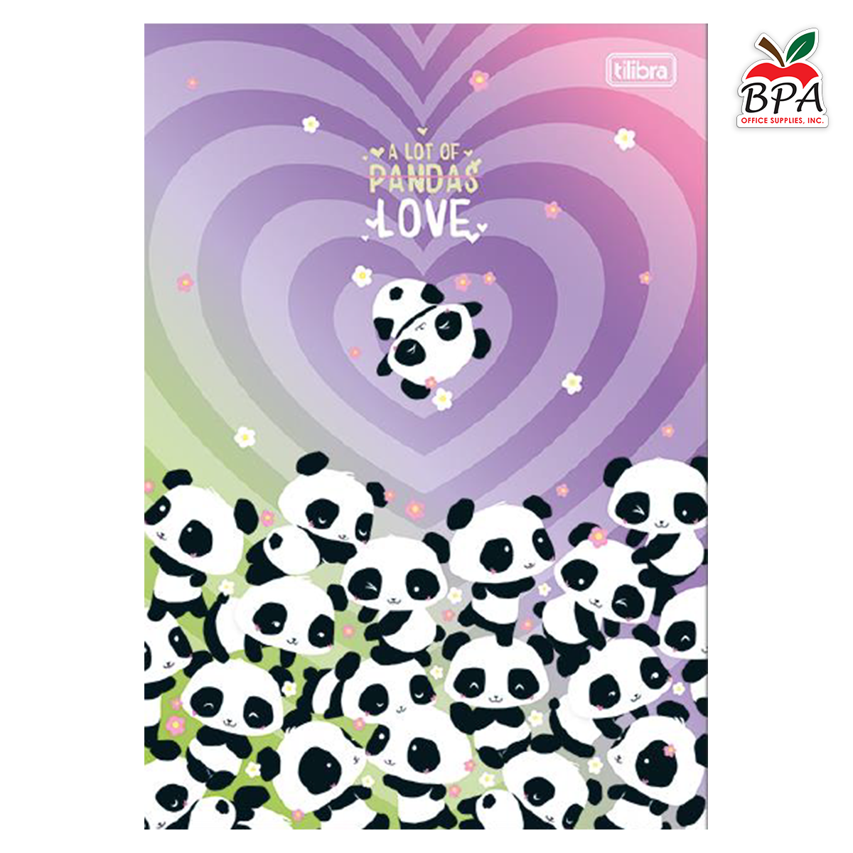 Tilibra •  Libreta grande carpeta blanda "Lovely Friend"