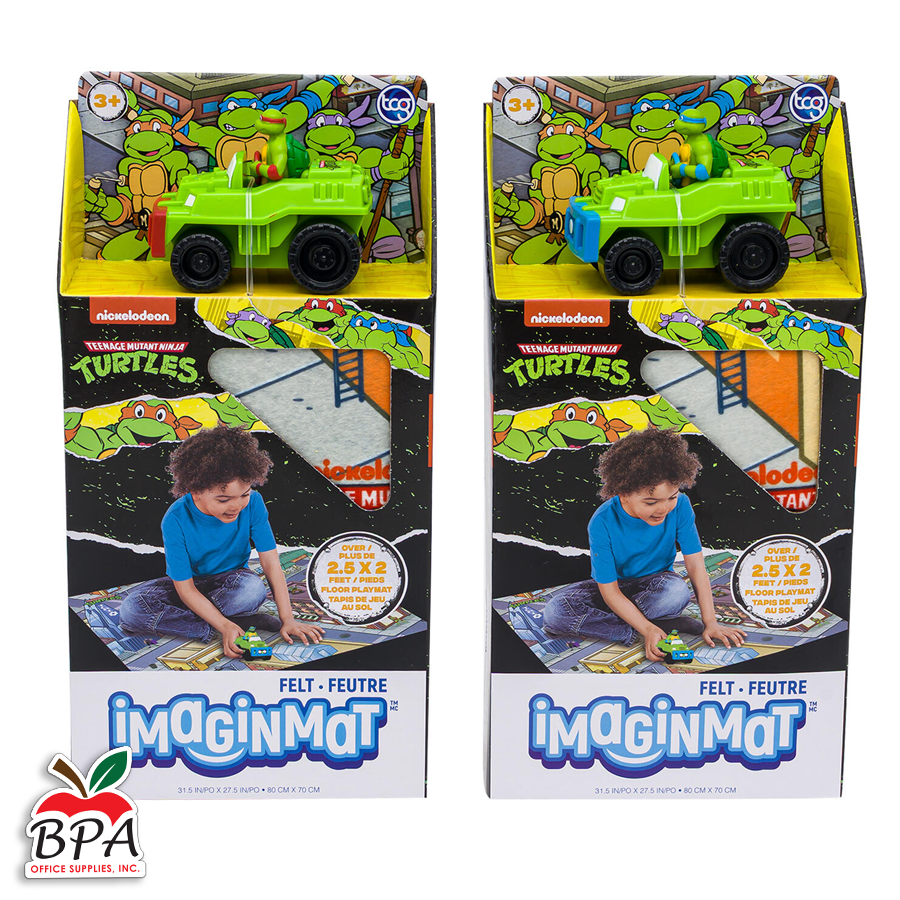 Mega Mat • Mega Mat "TMNT - Teenage Mutant Ninja Turtles" (1 unidad - variedad de estilos) (Copy)