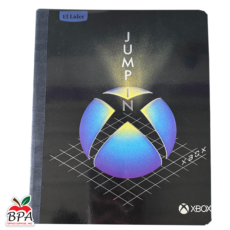 El Líder •  Libreta grande carpeta blanda "XBOX"