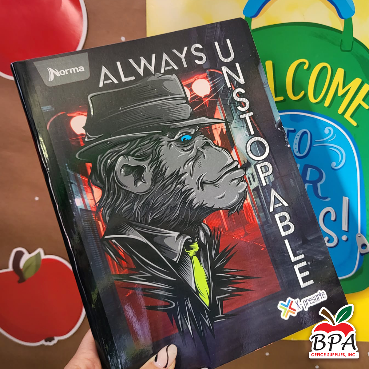 Norma •  Libreta grande "X-presarte" (Variedad de estilos)