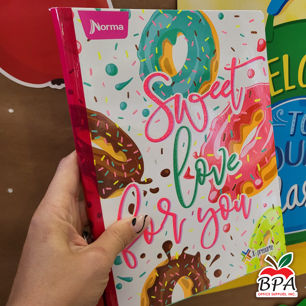 Norma •  Libreta grande "X-presarte" (Variedad de estilos)