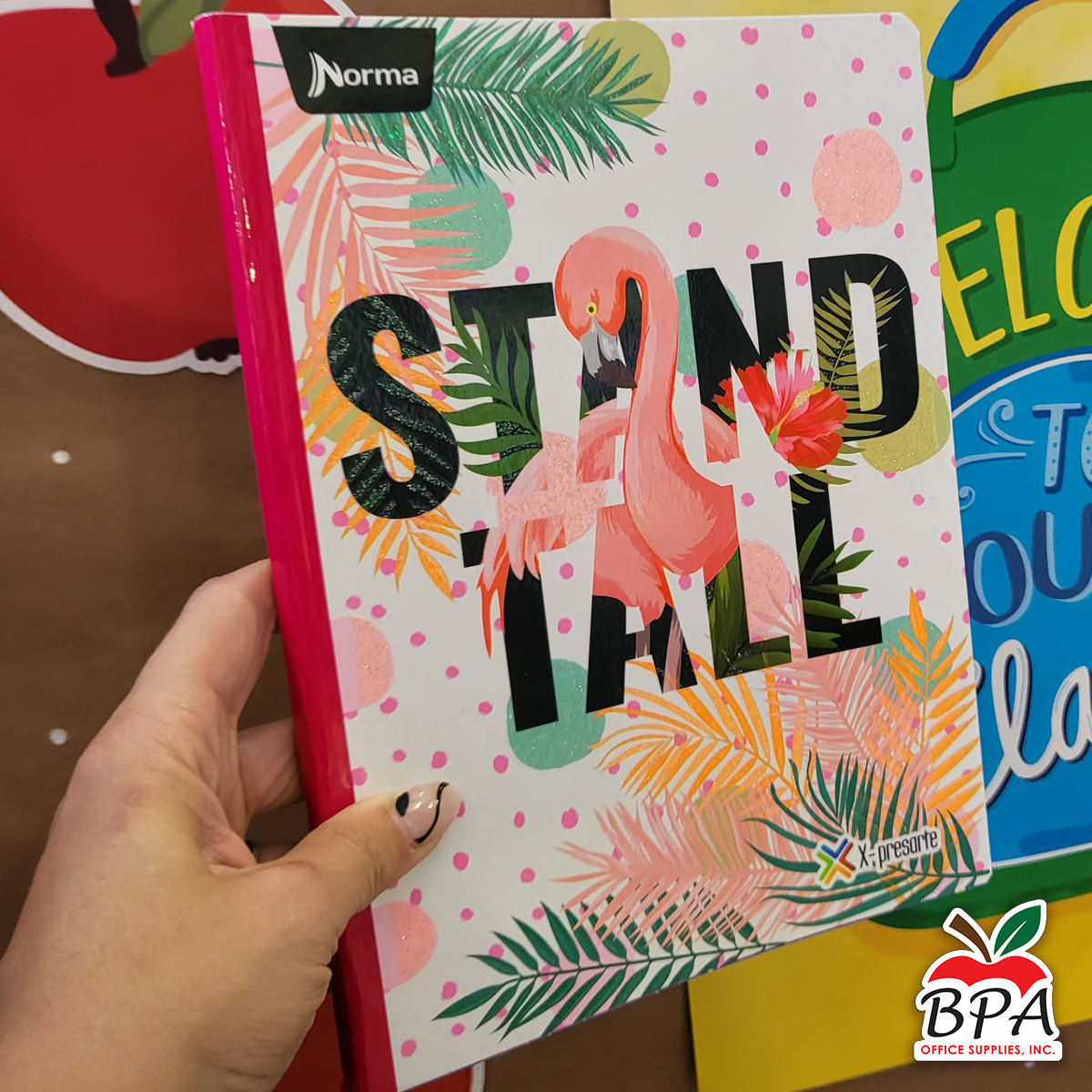 Norma •  Libreta grande "X-presarte" (Variedad de estilos)