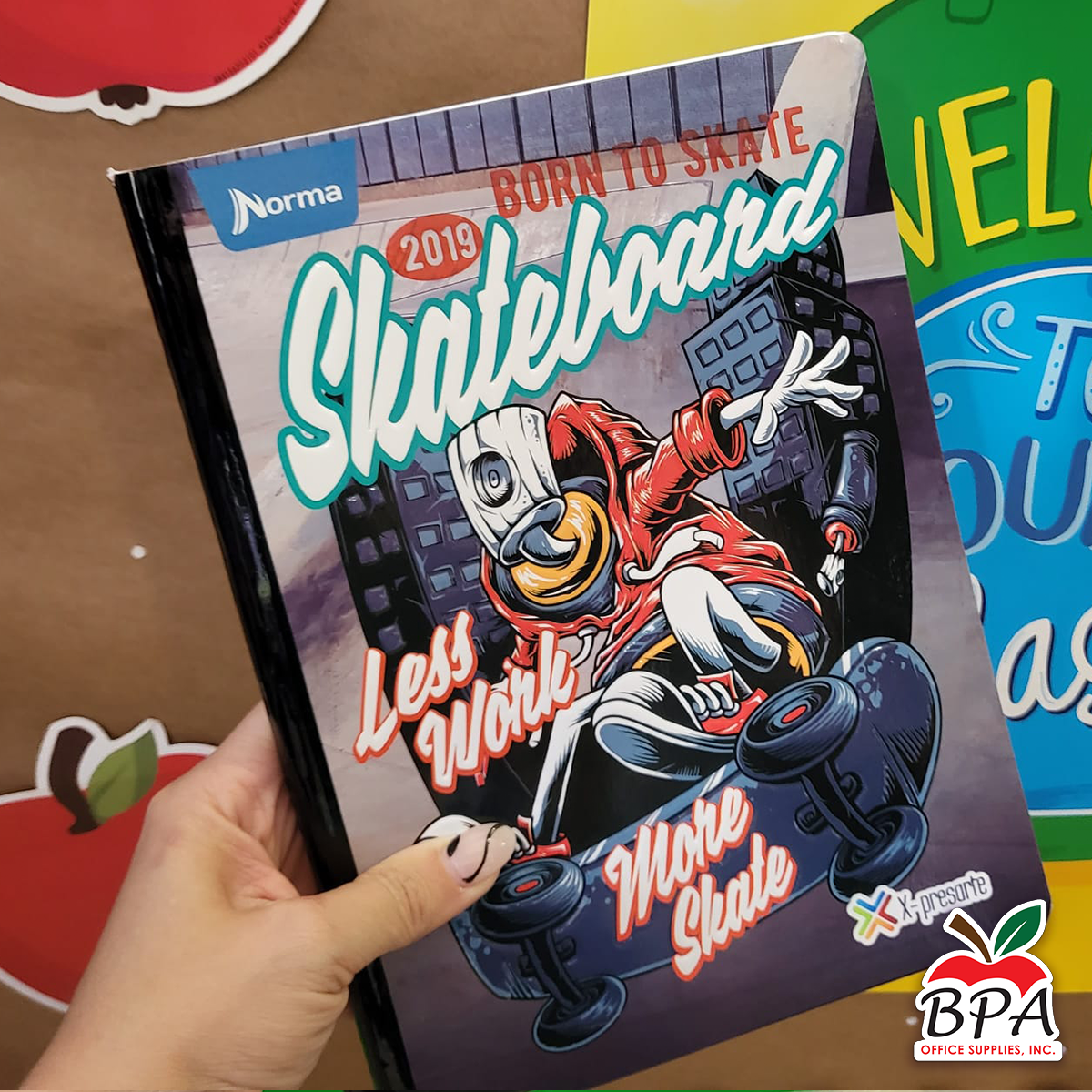 Norma •  Libreta grande "X-presarte" (Variedad de estilos)