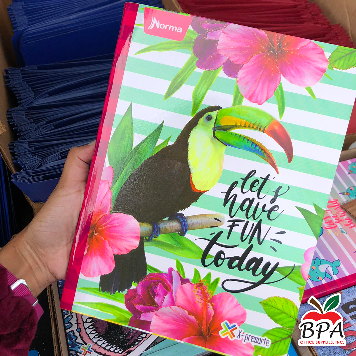 Norma •  Libreta grande "X-presarte" (Variedad de estilos)