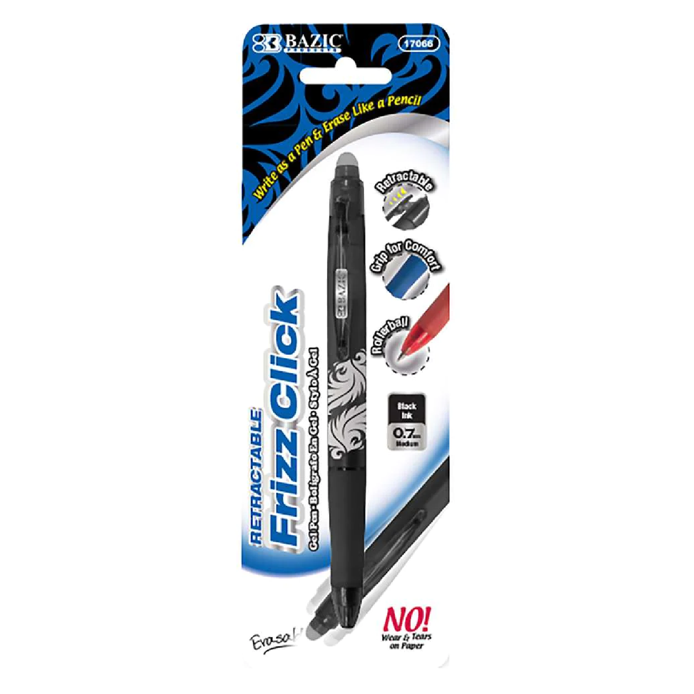 Bazic • Bolígrafos "erasable" retractable