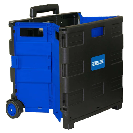 Bazic •  "Folding cart" con tapa y ruedas