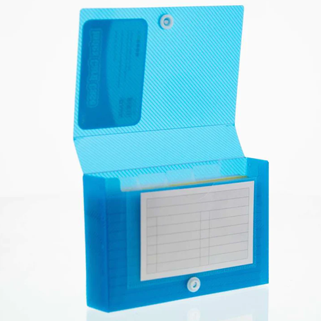 Bazic • Estuche para "index cards" de 5 divisiones