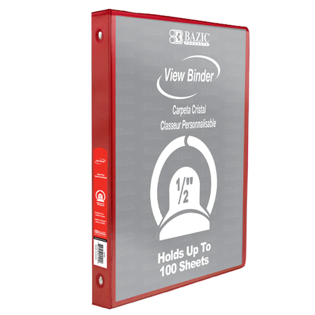 Bazic •  Carpeta argolla view 1/2"