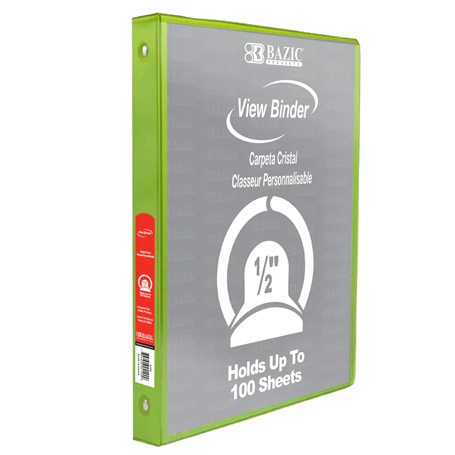 Bazic •  Carpeta argolla view 1/2"