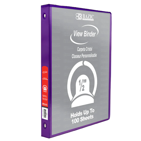 Bazic •  Carpeta argolla view 1/2"