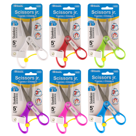 Bazic • Tijera escolar con nombre