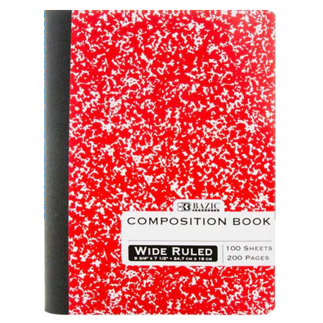 Bazic •  Libreta grande de carpeta blanda: Marble