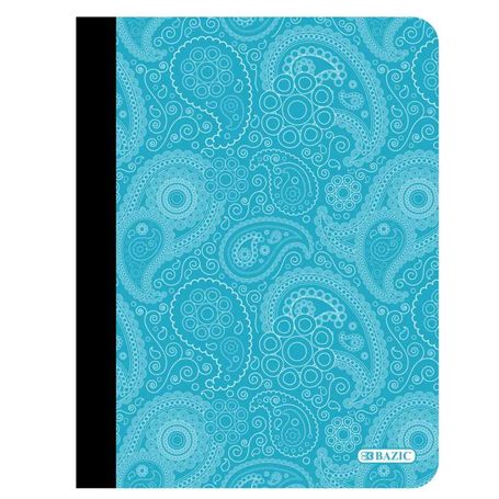 Bazic •  Libreta grande de carpeta blanda: Paisley