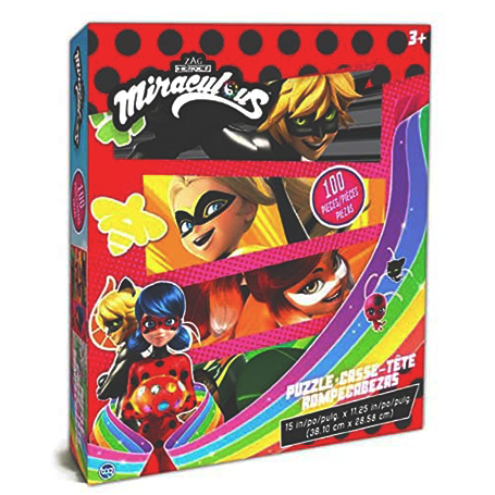 Miraculous Ladybug •  Rompecabezas de 48 ó 100 piezas "Miraculous Ladybug"