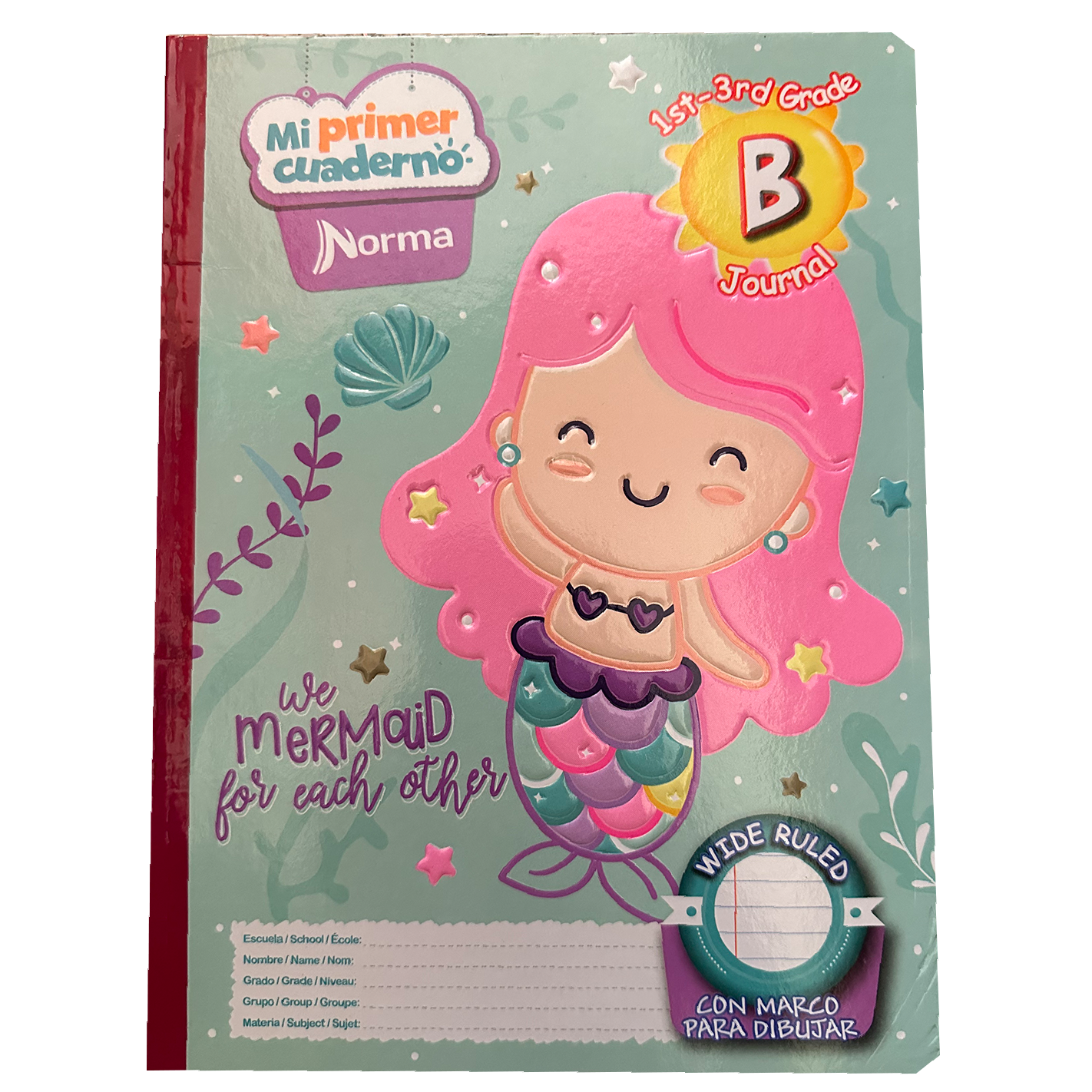 Norma •  Libreta "Mi Primer Cuaderno" B Journal - Regular Niña